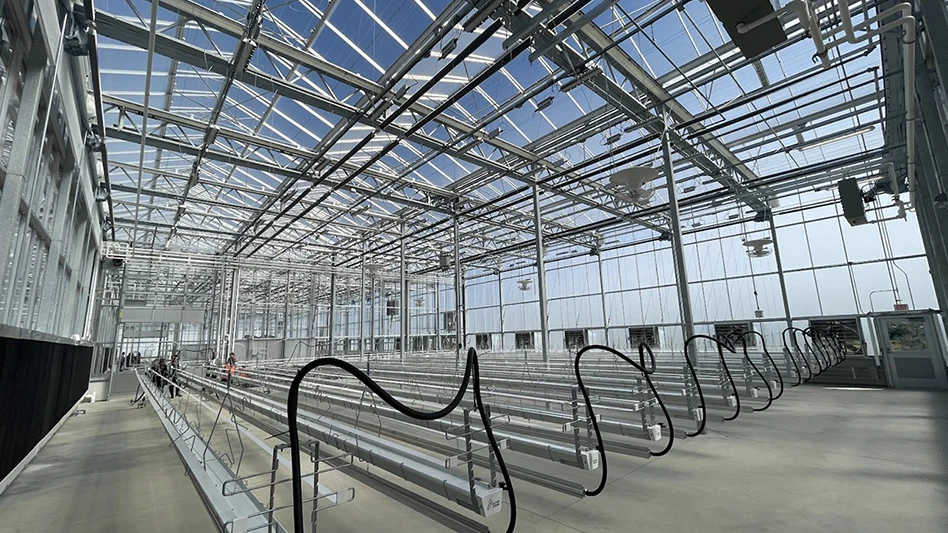 The Ohio State University College of Food, Agricultural, and Environmental Sciences (CFAES) research greenhouses in Columbus, Ohio