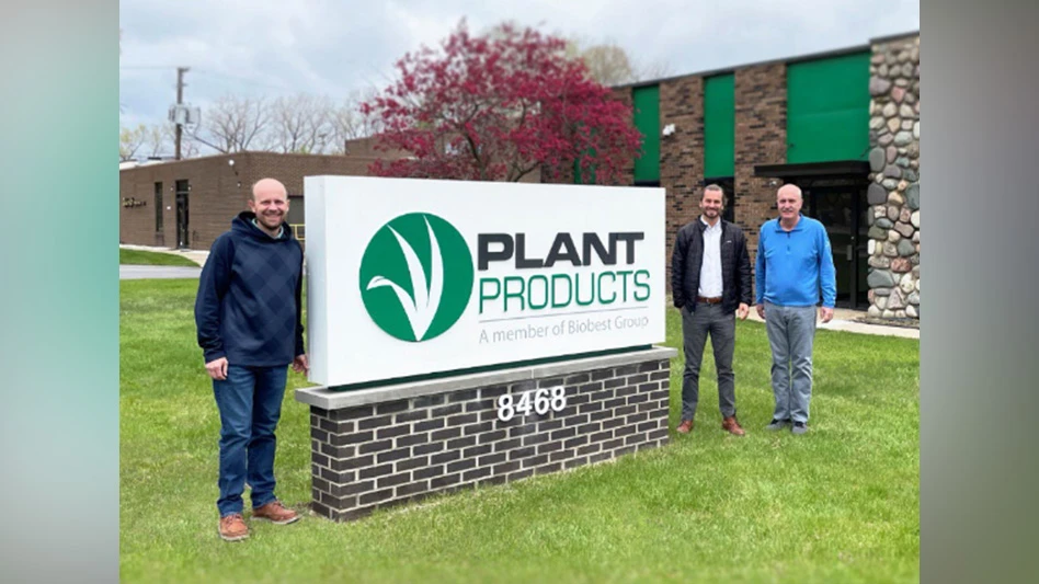 L-R) Alan Cartwright (Operations Manager), Andrew Byfield (Sales Manager), and Rob Lee (General Manager) at the new U.S. facility